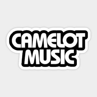 Camelot Music Records Vintage Retro Sticker